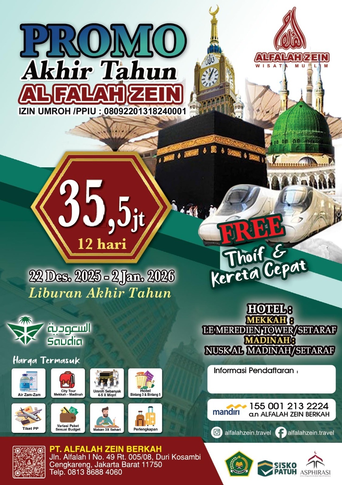 UMROH DESEMBER + JANUARI 2026